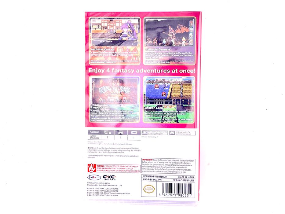 Kemco RPG Selection Vol. 6 Nintendo Switch VIMAGCO.PL Bydgoszcz
