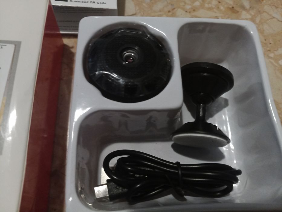 Camara de vigilancia wifi,discreta,com visão noturna
