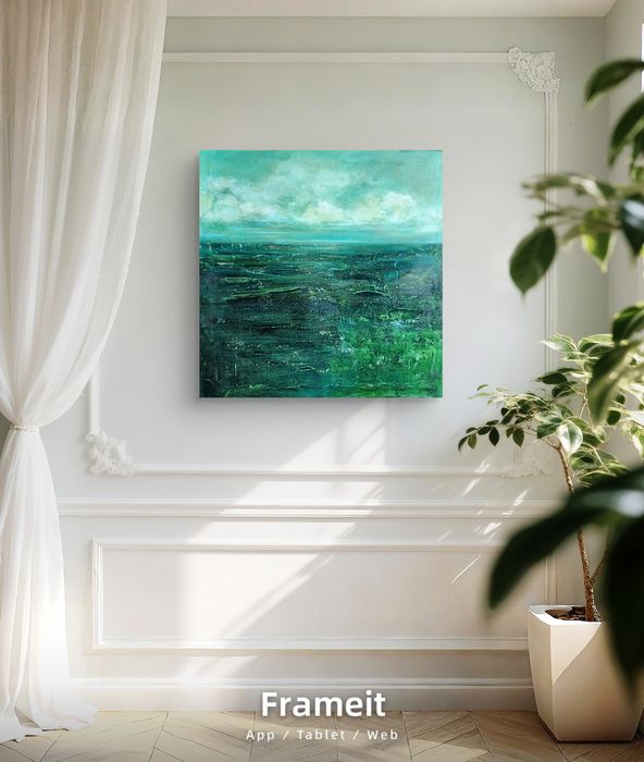 obraz ręcznie malowany