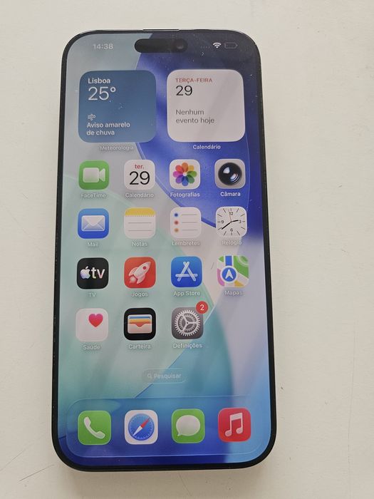Apple iPhone 16 Pro Max 6.9" 256GB preto titanium
