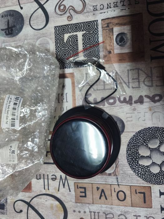 Luz rotativa strob vermelha