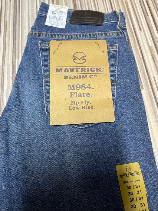 Spodnie jeans 30/31 pas 68 cm komplet 2 sztuki Lee Mawerick nowe