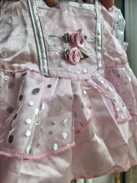 Плаття длі ведмедя Тедді, платье кукольное, платтячко для кукли