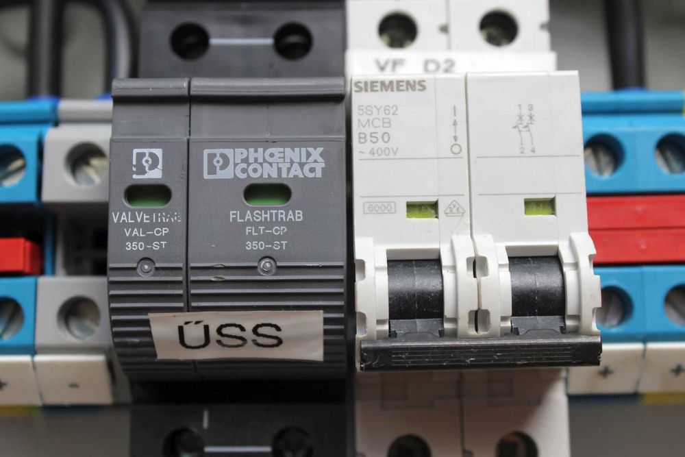 Ogranicznik przepięć T1+T2 (B+C) 80A (Phoenix VAL-CP FLT-CP 350-ST)