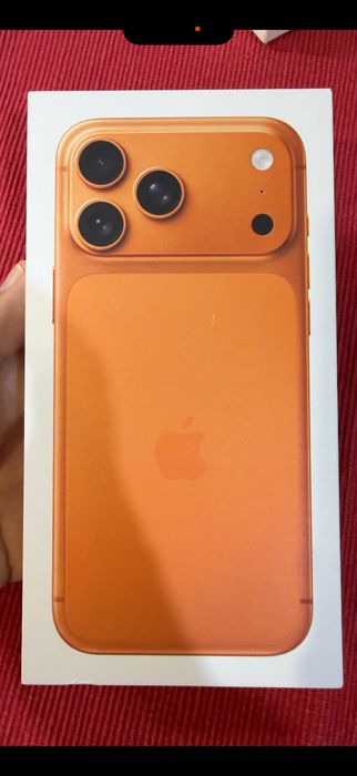 Iphone 17 pro Max Laranja  caixa selada!!