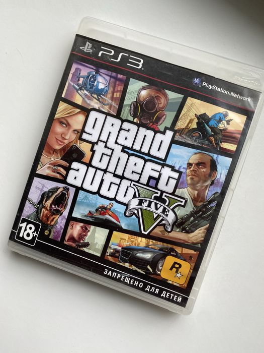 GTA 5 (GTA V) для PS3 Русские субтитры.