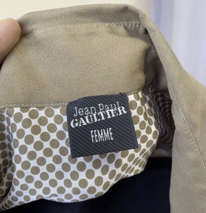 Jean paul gaultier шовка рубашка