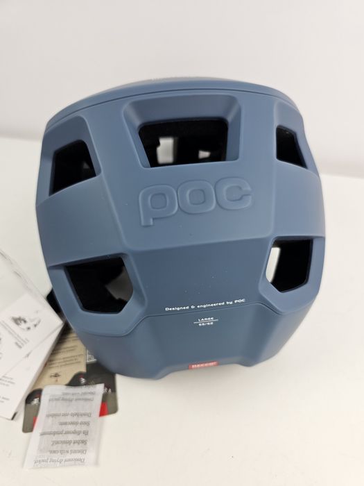 POC Kortal XL/XXL (59–62 cm) – kask MTB, trail & enduro, calcite blue