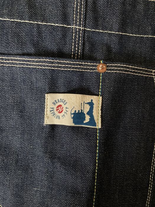 Джинсовий оверол комбінезон жіночий селведж денім s-m