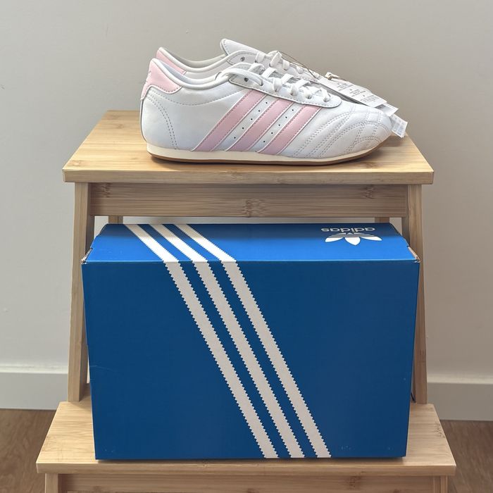 Ténis Adidas Taekwondo Lace Woman’s Brancos e Rosa (36 e 1/3 + 37 e 1/3)