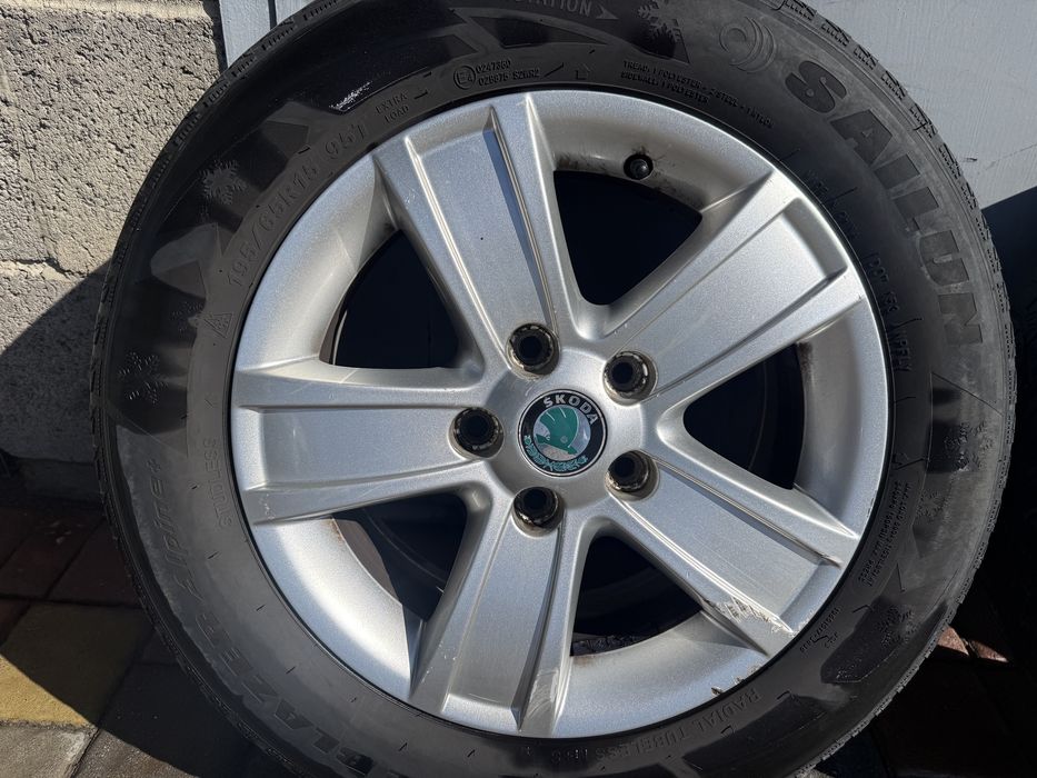 Диски 5х112 r15  VW VAG audi Skoda колеса  титани et50