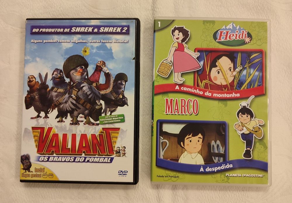 Filmes DVD desenhos animados