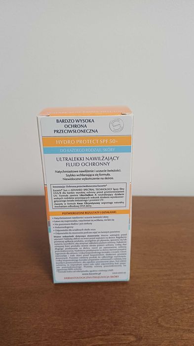 Eucerin SPF 50+ Ultra lekki krem do opalania Hydro Protect