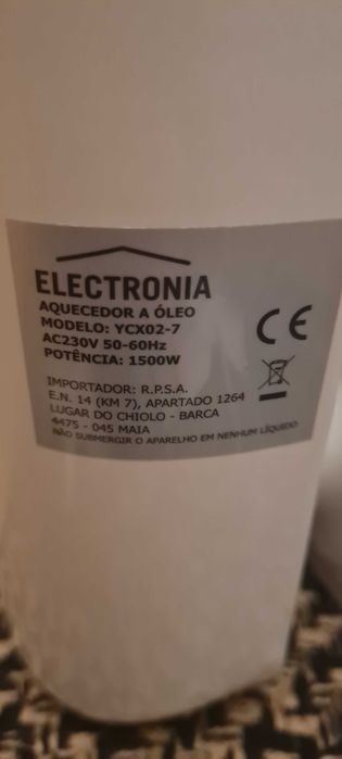 Aquecedor Electronia