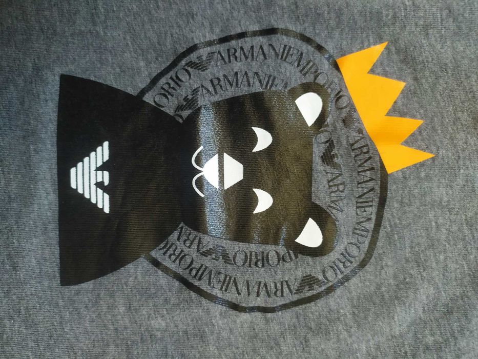 T-shirt bluzka na długi rękaw Armani