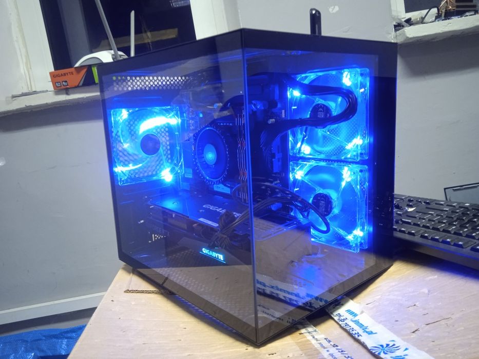 NOWY RYZEN 7 5700 RTX 3060Ti Ti 16gb ddr4 sshd komputer do gier grafik