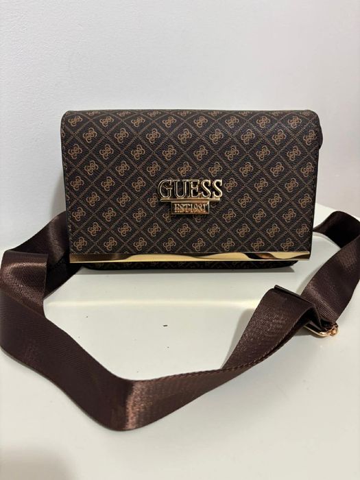 Guess torebka damska nowa brazowa