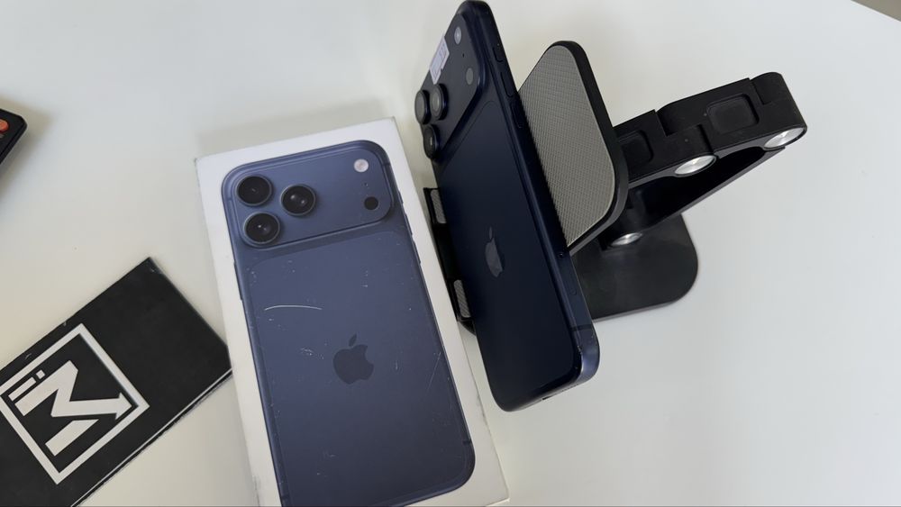 iPhone 17 Pro Max 512Gb Deep Blue 100% АКБ 6 циклів Офіційний Фіз Сім  1270€