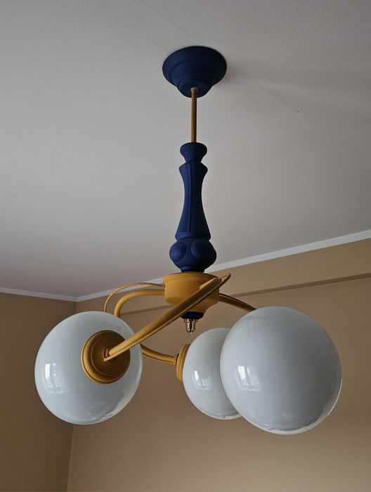 Lampa wisząca + kinkiet