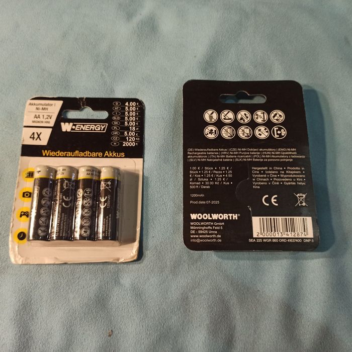 W-ENERGY AA 1,2V 1200mAh bateria akumulator