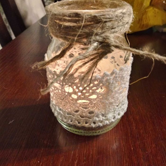 Świecznik handmade