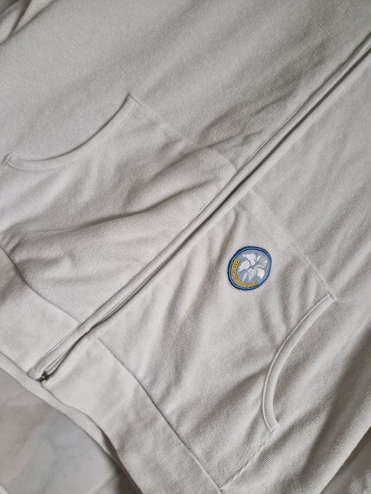 Biala bluza damska z kapturem Xl-Xxl  Tcm