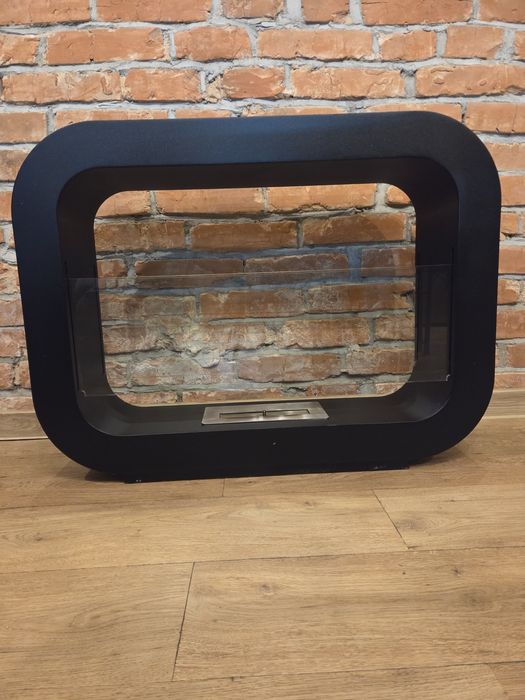 Biokominek wolnostojący 82cm l 6mm szkłol sprawne 100%