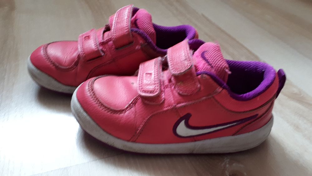 Buty Nike 27 różowe + trampki 28