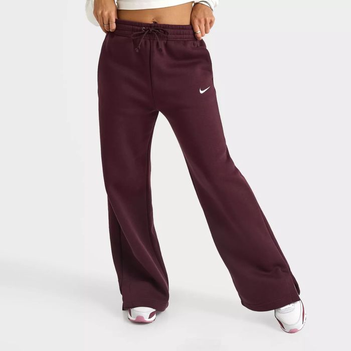 Бордові спортивні Nike палаццо termafit