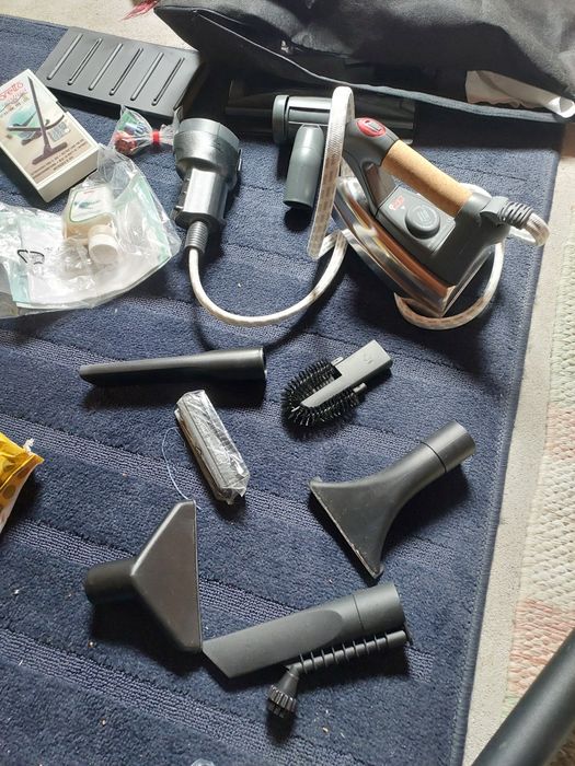 Aspirador com vapor