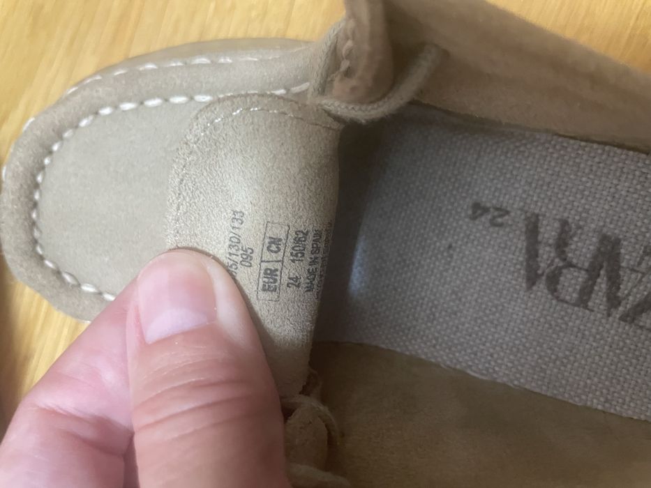 Zara туфлі ботінки черевички лофери шкіряні