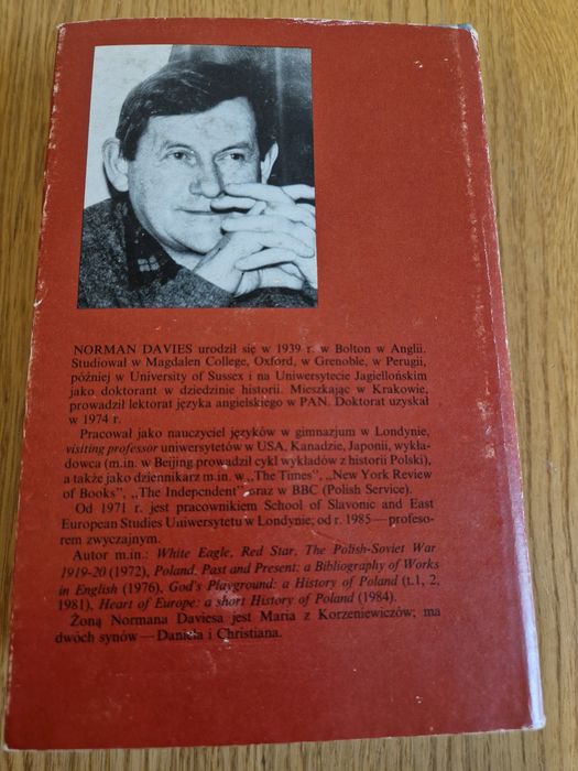 Norman Davies - Boże Igrzyska. T. 1.