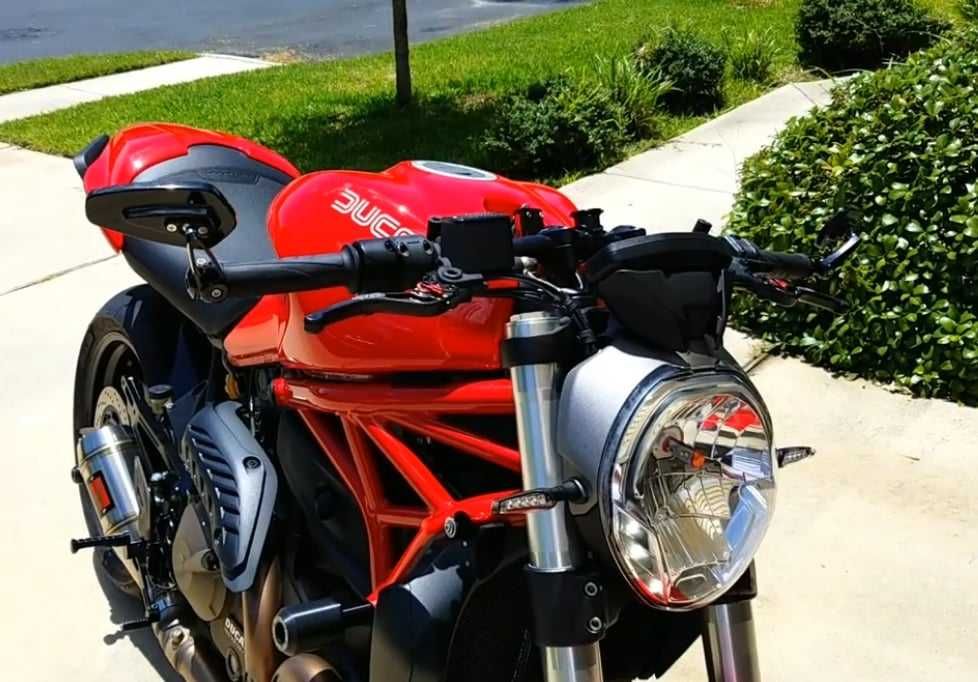 Kit Guiador Rizoma Dragbar e Torres para Ducati 696, 796 e 1100