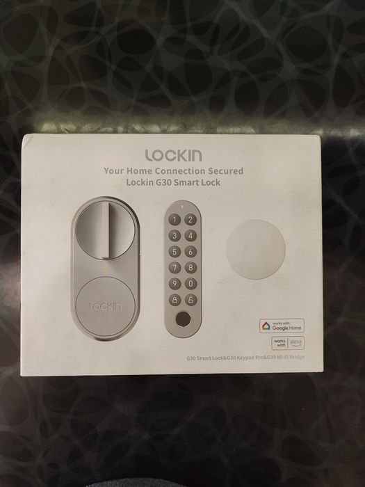 Lockin g 30 розумний замок google home, alexa, смарт замок, для розумного длму,
