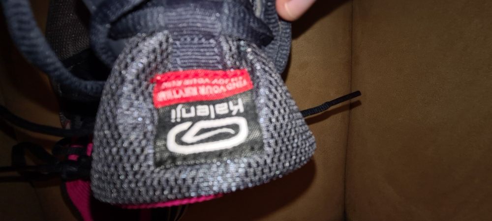 Sapatilhas Kalenji cinzento e rosa usados apenas 1 vez como novo 37