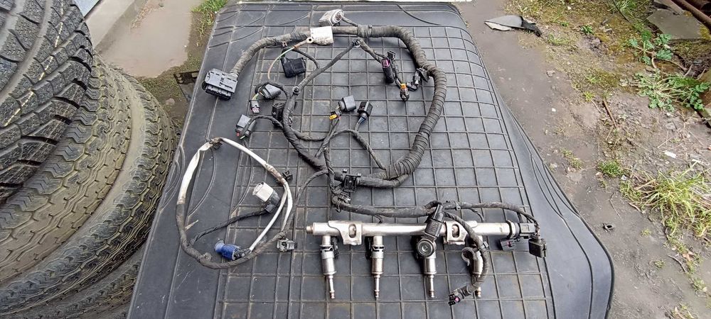wiązka instalacja listwa wtryskiwacz vw skoda 04E972627AN