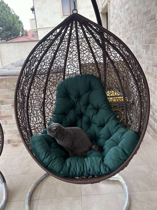 Подушка в гамак підвісне крісло матрас в кокон піддон палети качелі