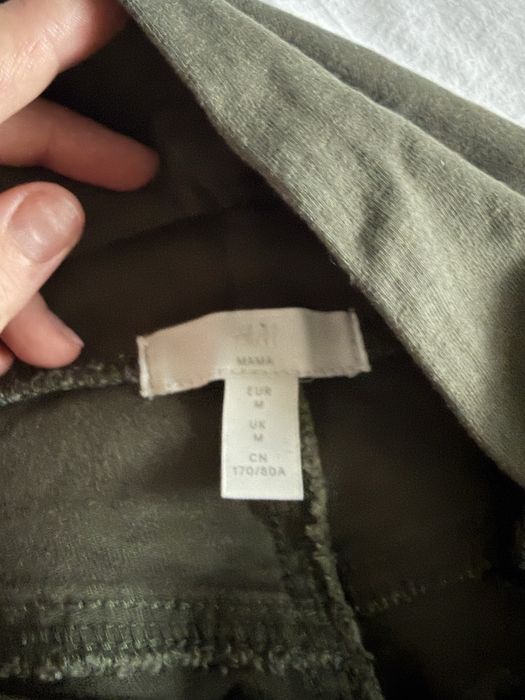 Spodnie ciazowe H&M Mama M dwie pary zestaw
