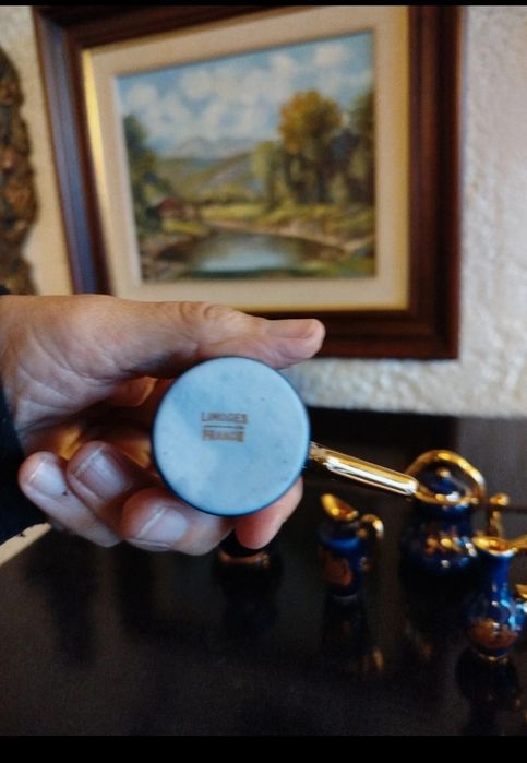 Conjunto de miniaturas de Limoges - França