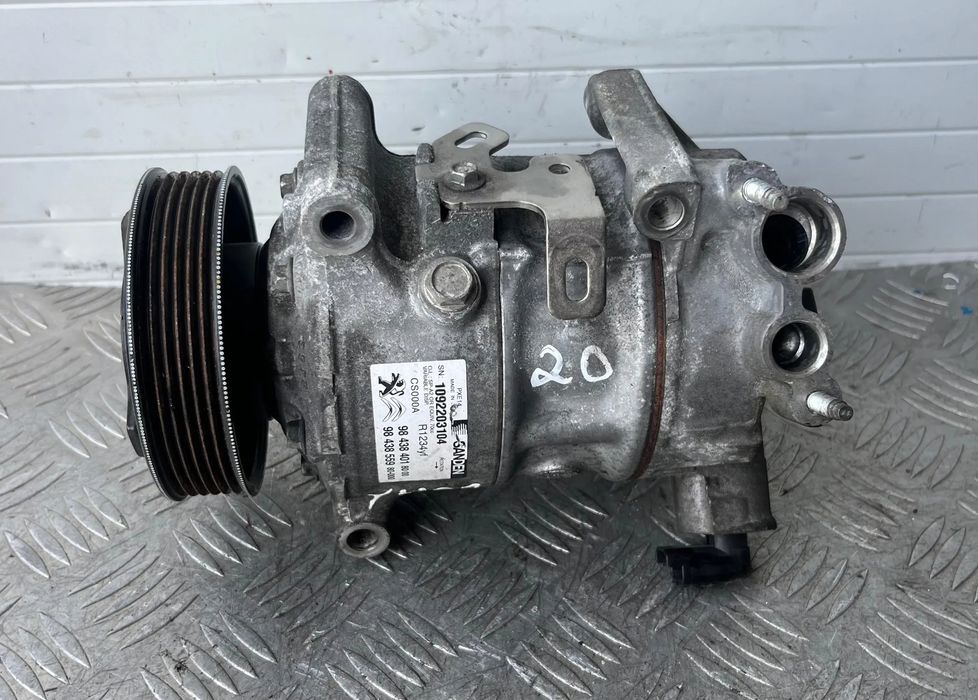 Compressor Ar Condicionado Peugeot/ Citroen 1.5 BlueHDi Ref: 984384018000/9843855980-000/YH01