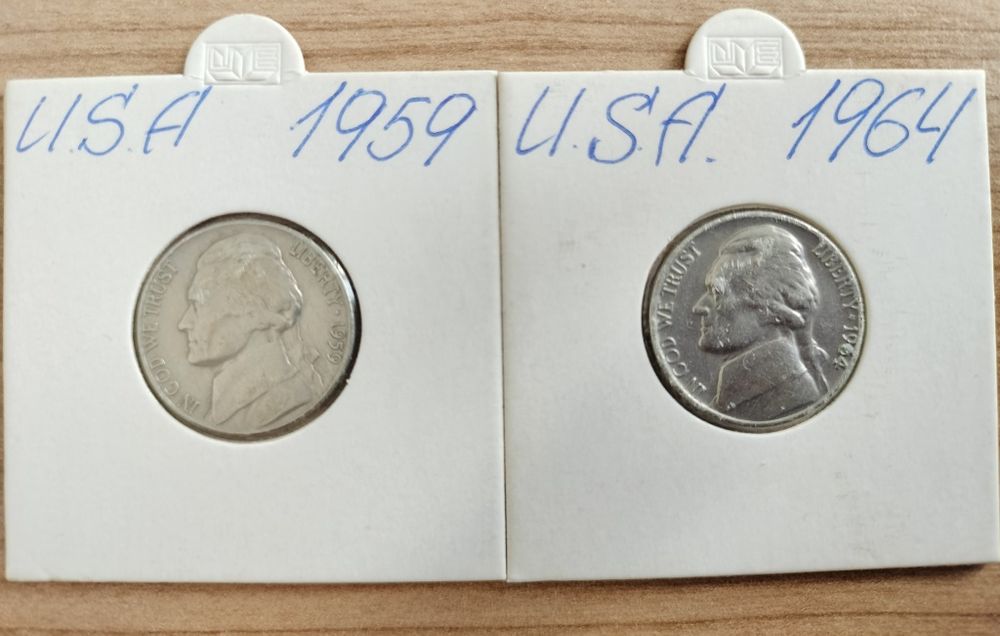 Moneta 5 centów amerykańskich