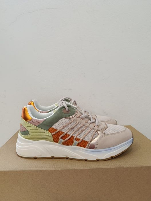 Tamaris skórzane sneakersy rozmiar 38