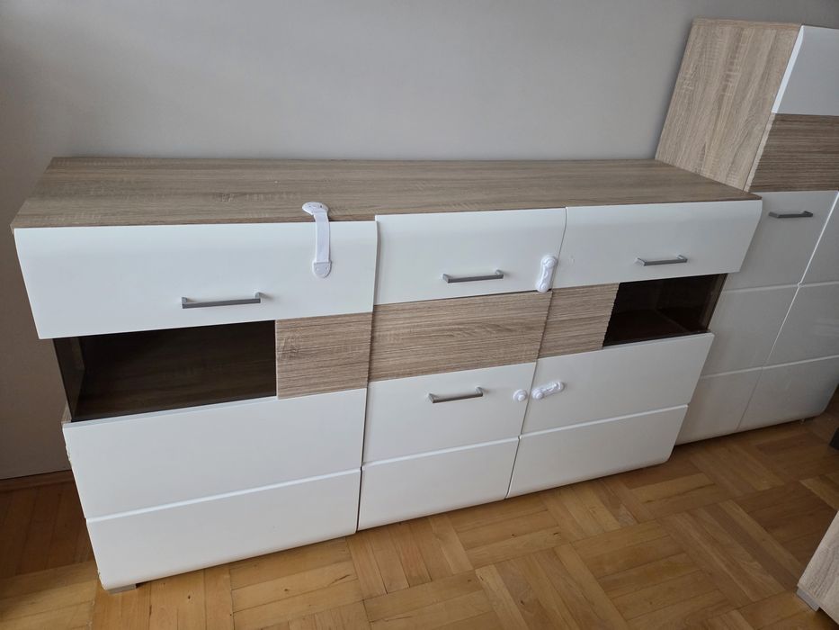 Meble zestaw z ławą BRW