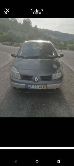 Renault Scenic 2 diesel 1.5 de 2004 avariado