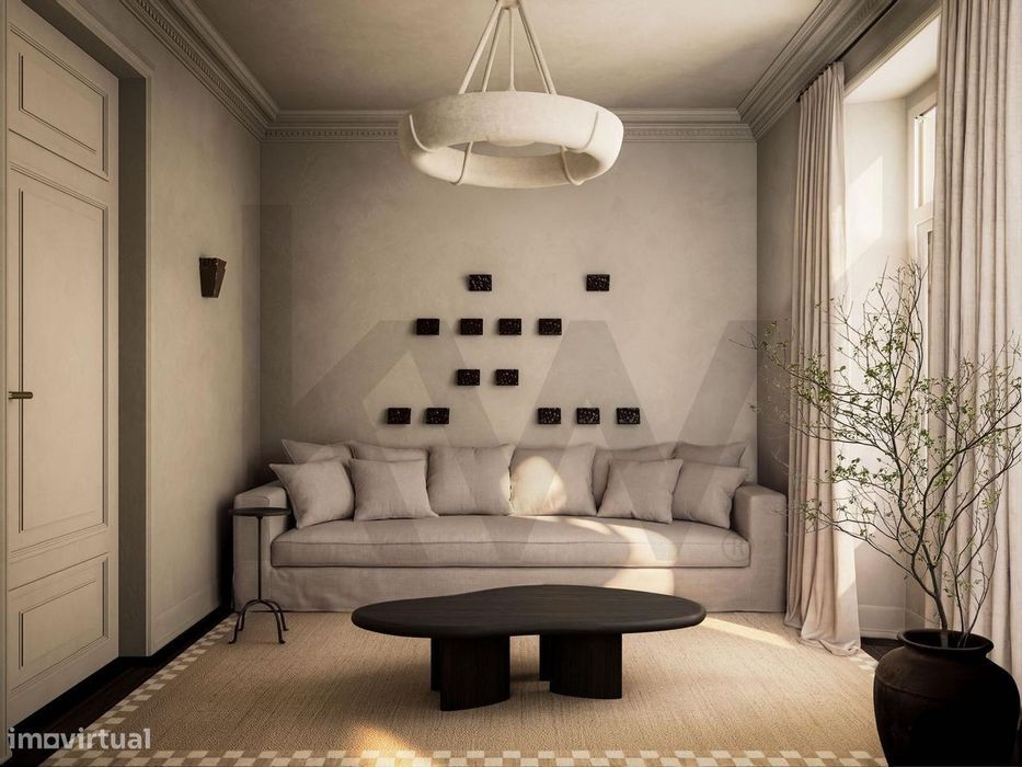 **Apartamento T2+1 em Campo de Ourique - Elegância e Conforto em Lisbo