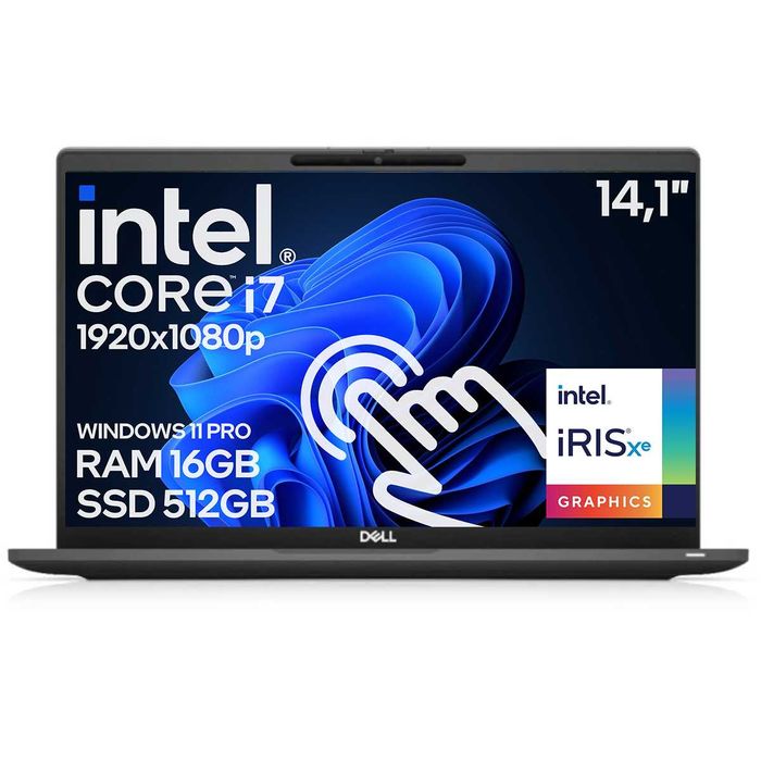Dotykowy Laptop 2w1 14" Dell Latitude 7420 - i7 11GEN Iris 16GB 512SSD