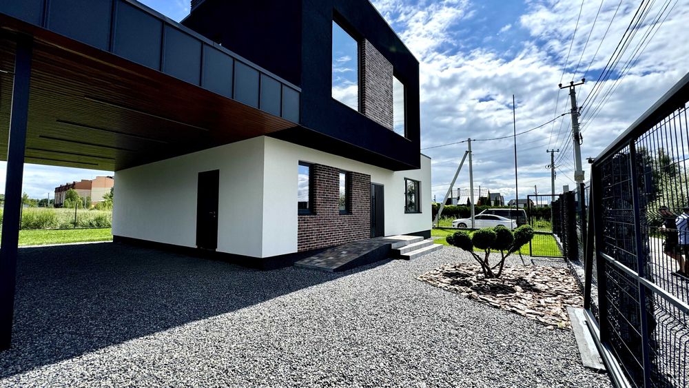 Ексклюзивний двоповерховий будинок 154м2 + 64м2 тераси у с. Шевченкове