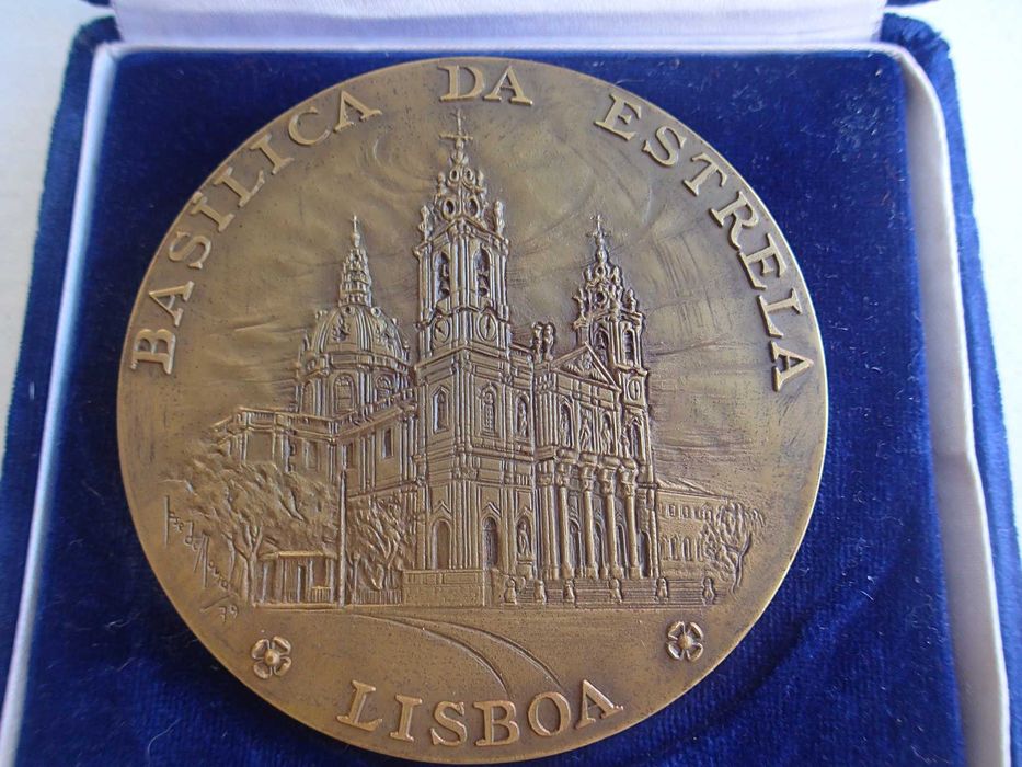 Medalha em Bronze  Basílica da Estrela