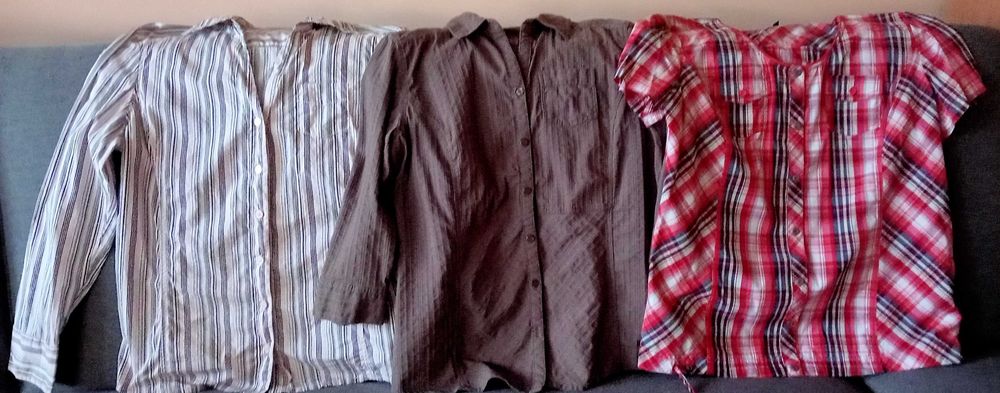 Bluzki koszulowe Cecil  L – 3ztuki