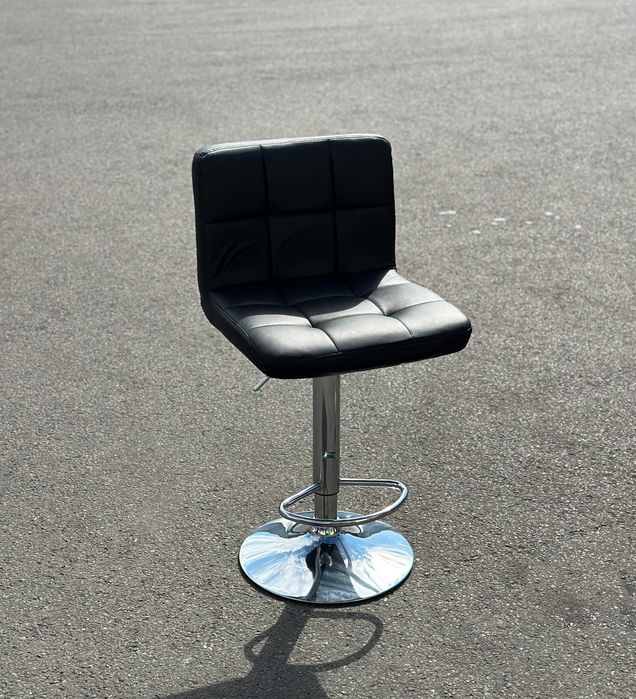 Чорний барний стілець/барне крісло/шкіряний стілець/меблі з Європи